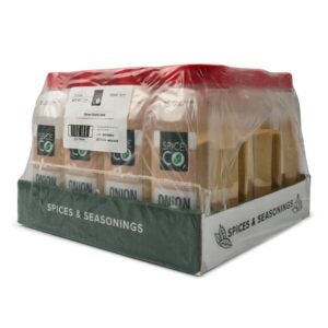 SpiceCo Onion, Granulated 16oz | Corrugated Box
