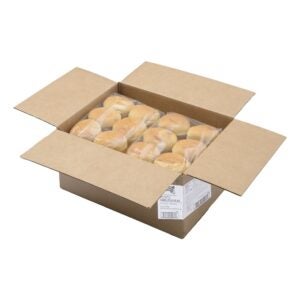 BUN HAMB POT 4.5″ FZ 4-12CT ANTMILL | Packaged