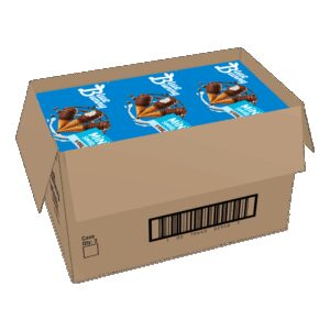 Blue Bunny Vanilla Mini Swirls | Packaged