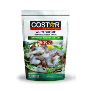 Costar Raw White Shrimp | Packaged