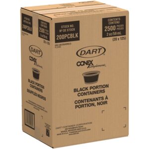 CUP PRTN SOUFF PP 2Z BLK | Corrugated Box