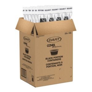 CUP PRTN SOUFF PP 2Z BLK | Packaged