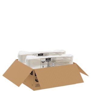 CONT PLAS 8X8.4X2″ 3CMPT HNGD 2-100CT | Packaged