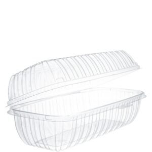 CONT PLAS 5X9.9X3.5″ CLR HOAG 2-100CT | Raw Item