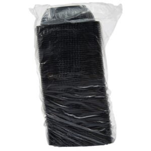 BOWL PLAS 48Z BLK SQ 4-63CT DART | Packaged