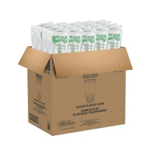 CUP PLAS 32Z CLR PEDESTAL 20-25CT | Packaged