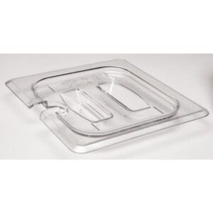 LID PAN 1/6 SZ CLR W/HNDL 6CT CAMB | Raw Item