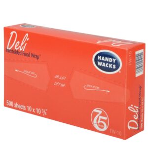 PAPER WAXED DELI 10 X 10 3/4 | Packaged
