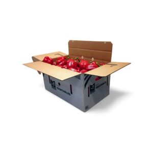 Domestic Red Peppers 1-25lb | Packaged