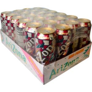 Arizona Raspberry Tea 24/22oz | Corrugated Box