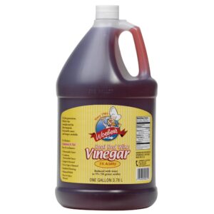 Woeber’s Vinegar Red Wine 1gal | Packaged