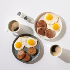 Whole Hog Sausage Patties | Styled