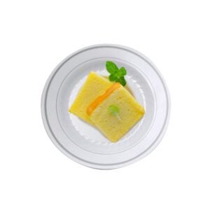 6″ White Plastic Plates | Styled