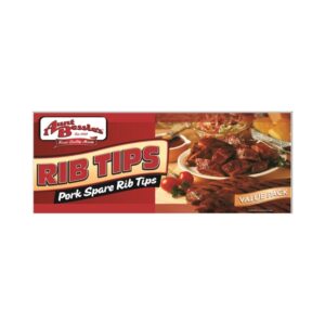PORK RIB TIP 10# AUNT BESSIE | Packaged