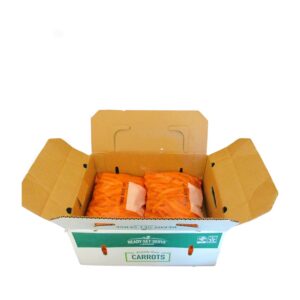 4 Inch Straight-cut Carrot Sticks | Packaged