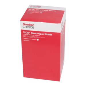 10.25 Inch Wrapped Giant White with Blue | Packaged