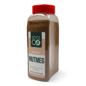 SpiceCo Ground Nutmeg 16oz | Packaged