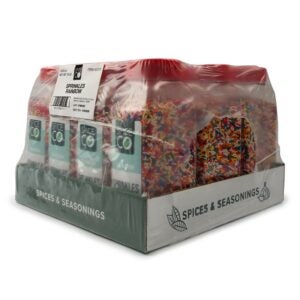 SpiceCo Rainbow Sprinkles 24oz | Corrugated Box