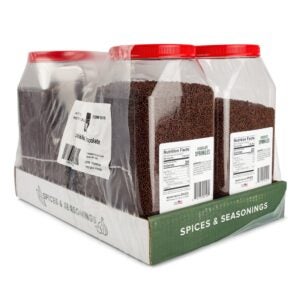 SpiceCo Chocolate Sprinkles 7lb | Corrugated Box