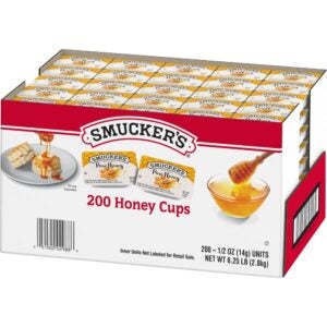Smuckers Honey Cups 200/.5oz | Packaged