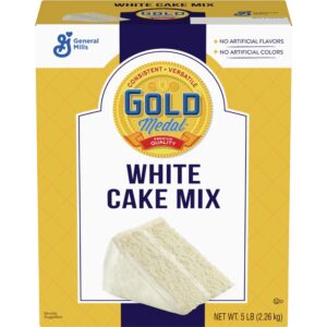 6-5# WHITE CAKE MIX GOLD MEDAL GEN.MI | Packaged