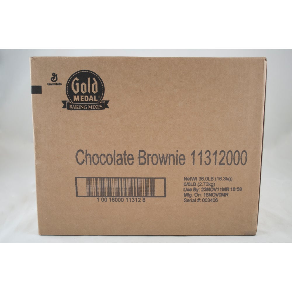 6# CHOC BROWNIE MIX GOLD MEDAL GEN.MI - Gordon Restaurant Market