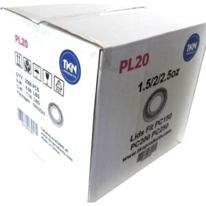 Rerobox Portion Lid 1.5-2oz 2500ct | Corrugated Box