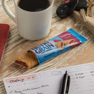 Raspberry Filled Nutri-Grain Bars | Styled