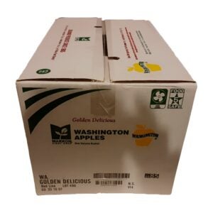 Golden Delicious Apple | Corrugated Box