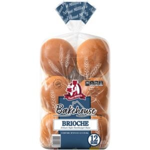BUN HAMB BRIOCHE 12CT | Packaged