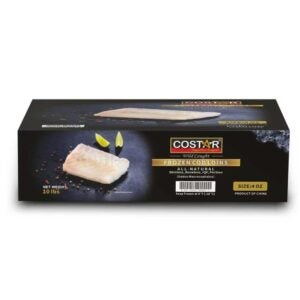 CoStar Boneless Skinless Cod Loins | Corrugated Box