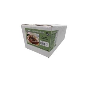 Halal Beef & Chicken Meatballs, 1oz. | Corrugated Box