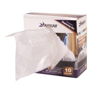 Clear Medium Duty Can Liners | Packaged