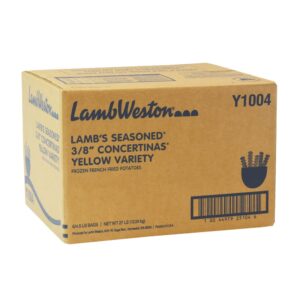 Crinkle Cut French Fries | Corrugated Box