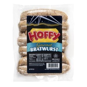 BRATWURST SMKD UNCURED 5# HOFFY | Packaged