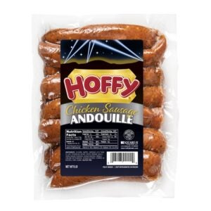 SAUSAGE CHIX ANDOUILLE 4/1 5# HOFFY | Packaged