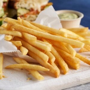 1/4 Inch Extra Long Fancy Shoestring Cut French Fries | Styled