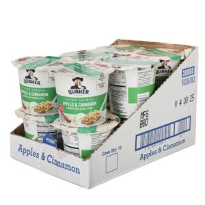 Apple Cinnamon Instant Cup Oatmeal | Styled