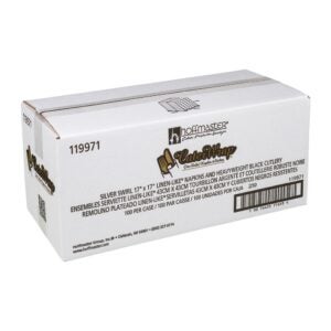 Wrapped Flatware Set | Corrugated Box