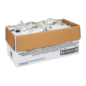 Wrapped Flatware Set | Packaged