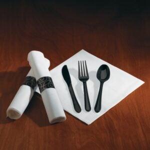 Wrapped Flatware Set | Styled