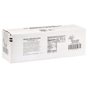 Broccoli Cheese Soup, with Florets | Corrugated Box