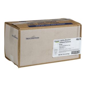 Nordica-Style Breaded Alaskan Pollock Fillets | Corrugated Box