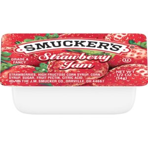 Strawberry Jam Cups | Packaged