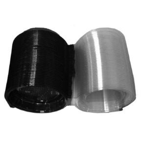 CONT PLAS 9″ BLK HNGD 100CT GOURMCL | Packaged