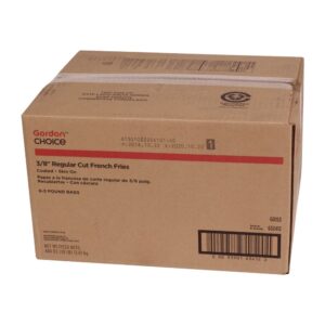 Regular Cut French Fries | Corrugated Box