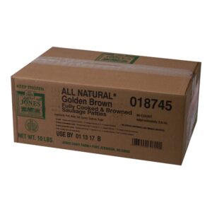 SAUSAGE PORK PATTIES WIDE FC CKD & BR | Corrugated Box