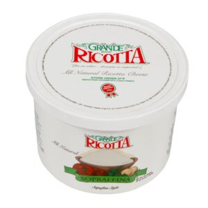 CHEESE RICOTTA SOPFRAFFINA 2-3# | Packaged