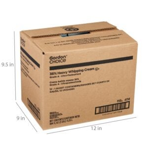 Heavy Whipping Cream | Corrugated Box