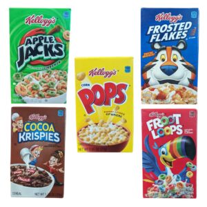 Assorted Mini Individual Cereal Boxes | Packaged